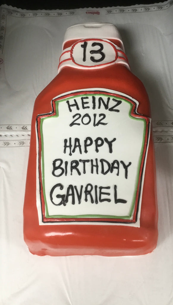 Heinz Bottle Cake