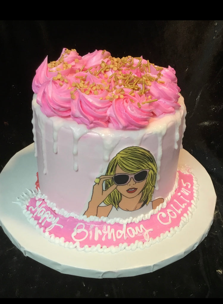 Taylor Drip Cake