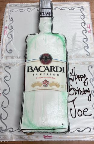 Bacardi pull apart cupcake cake