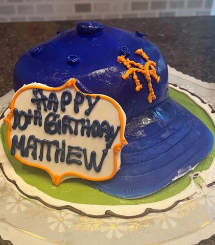 New York Yankees Father's Day Fondant Cake